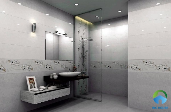 gạch granite 30x60 ốp tường nhà tắm